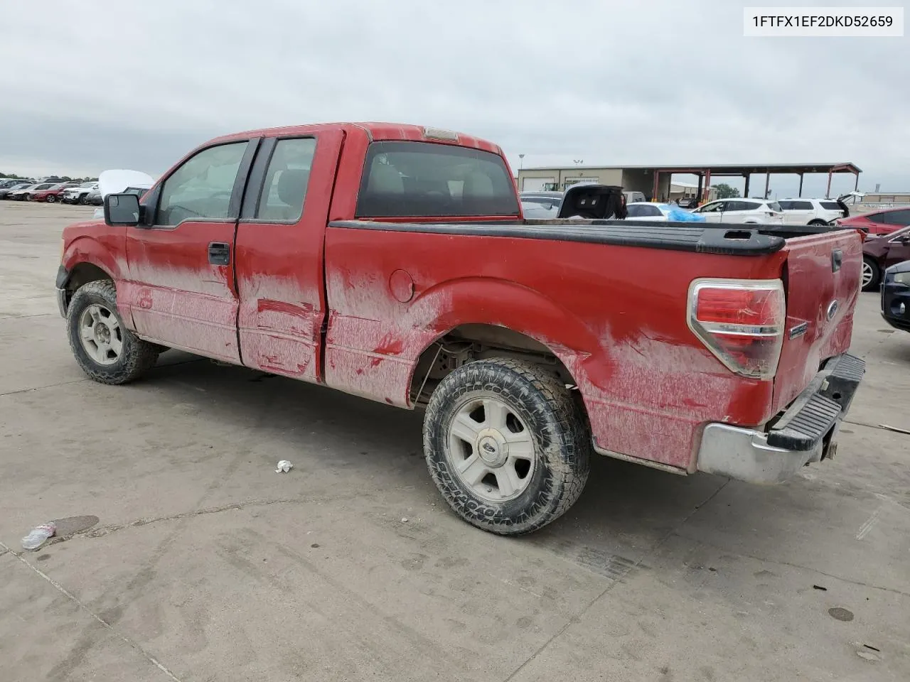 2013 Ford F150 Super Cab VIN: 1FTFX1EF2DKD52659 Lot: 71282284