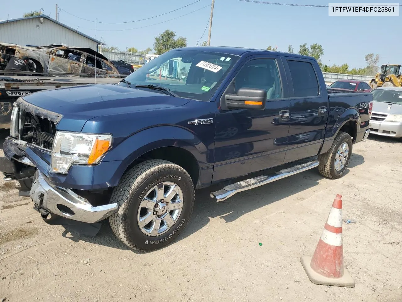 1FTFW1EF4DFC25861 2013 Ford F150 Supercrew