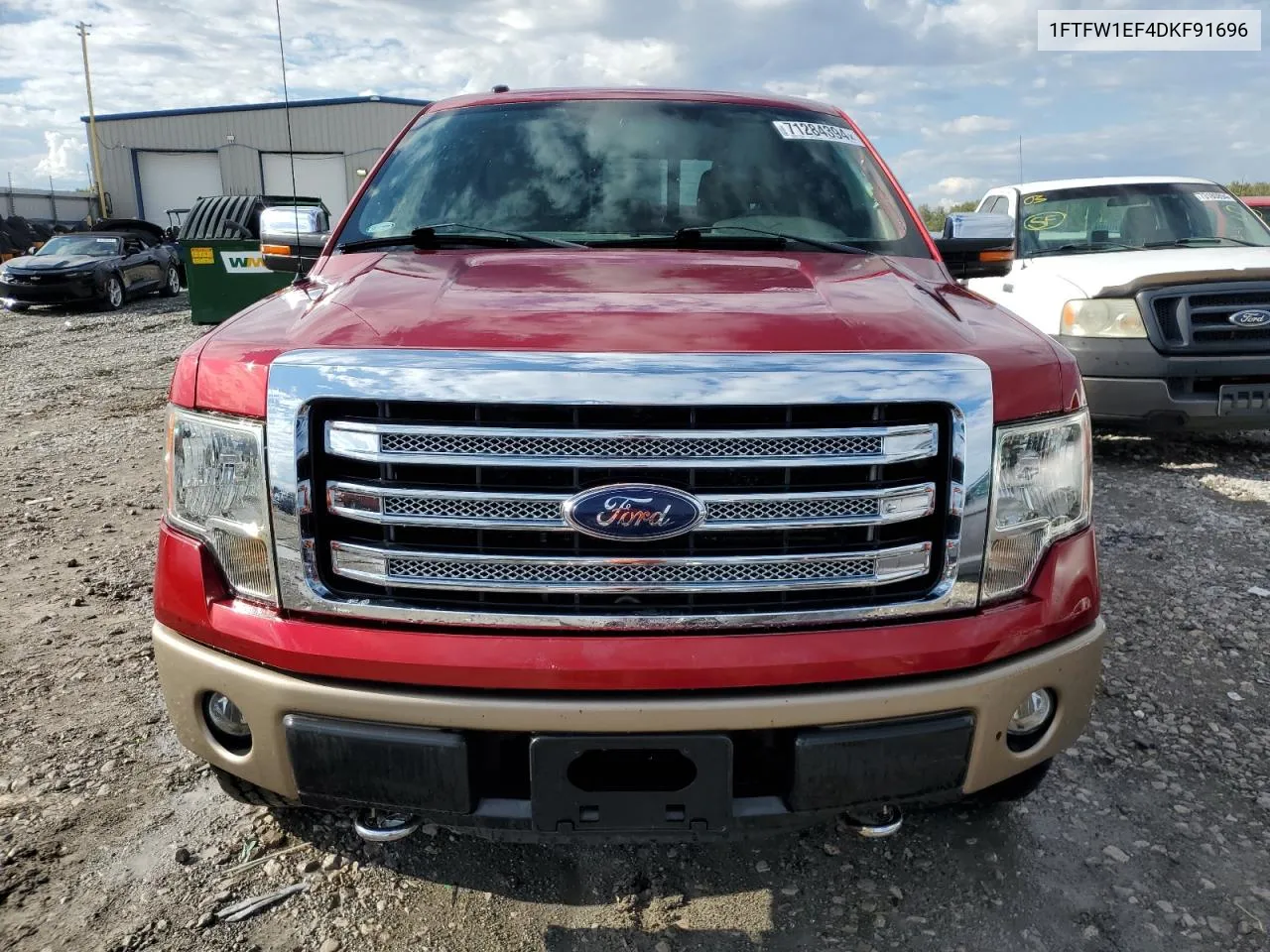 1FTFW1EF4DKF91696 2013 Ford F150 Supercrew