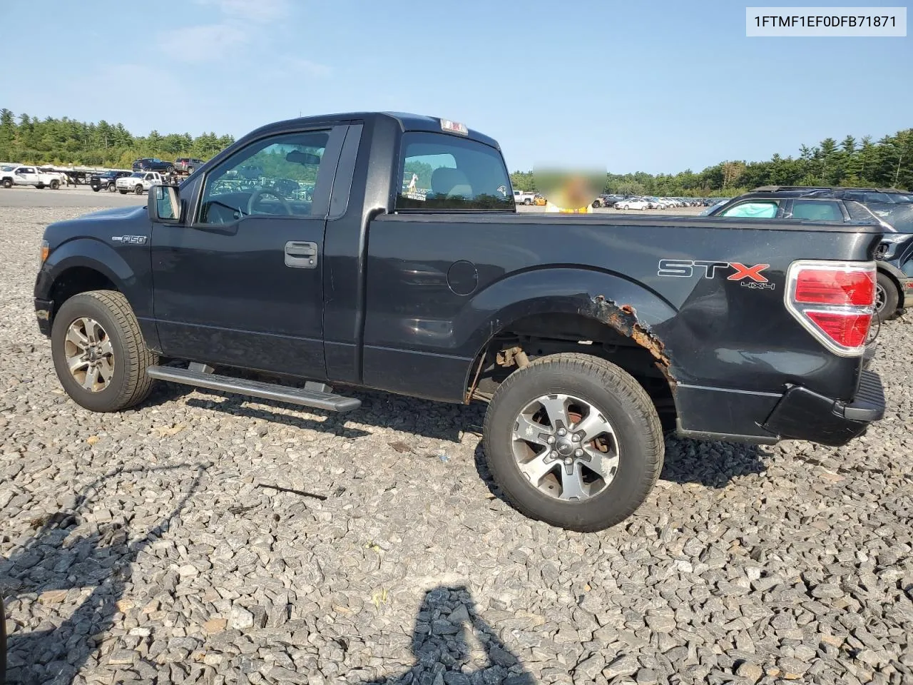 2013 Ford F150 VIN: 1FTMF1EF0DFB71871 Lot: 71342904