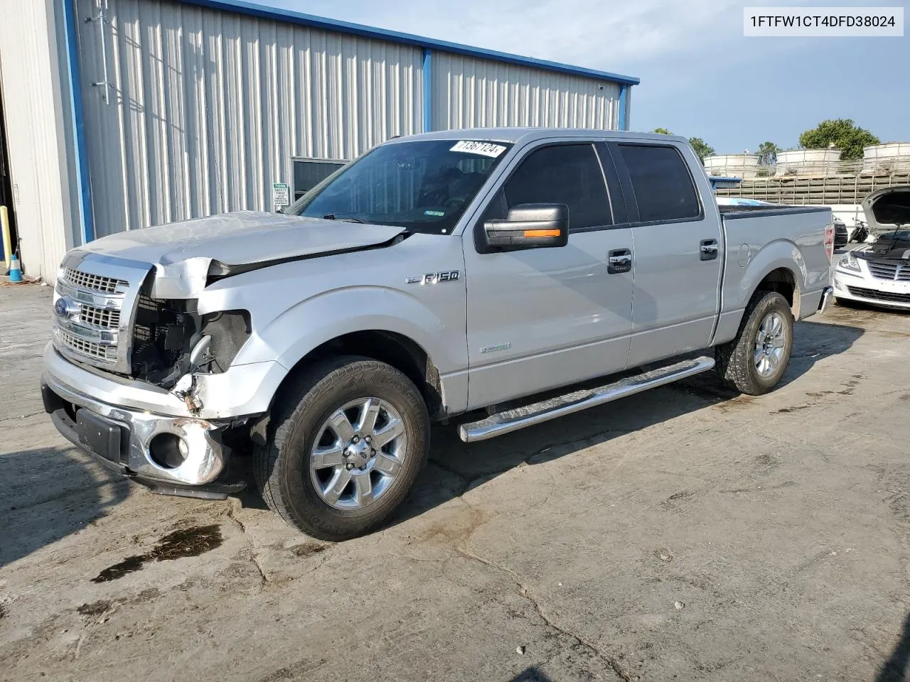 2013 Ford F150 Supercrew VIN: 1FTFW1CT4DFD38024 Lot: 71367124