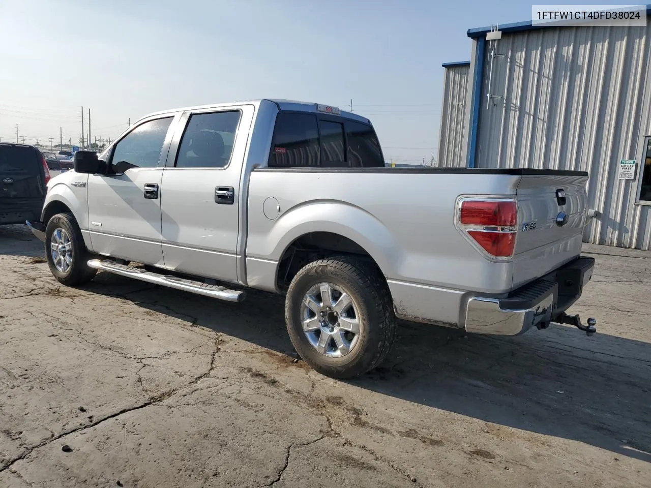 2013 Ford F150 Supercrew VIN: 1FTFW1CT4DFD38024 Lot: 71367124