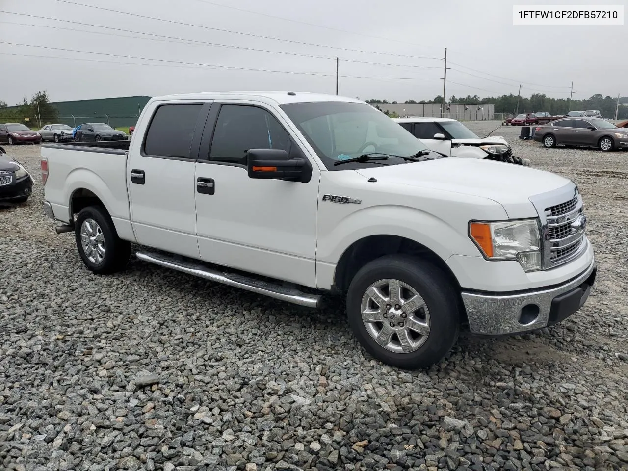 2013 Ford F150 Supercrew VIN: 1FTFW1CF2DFB57210 Lot: 71377734