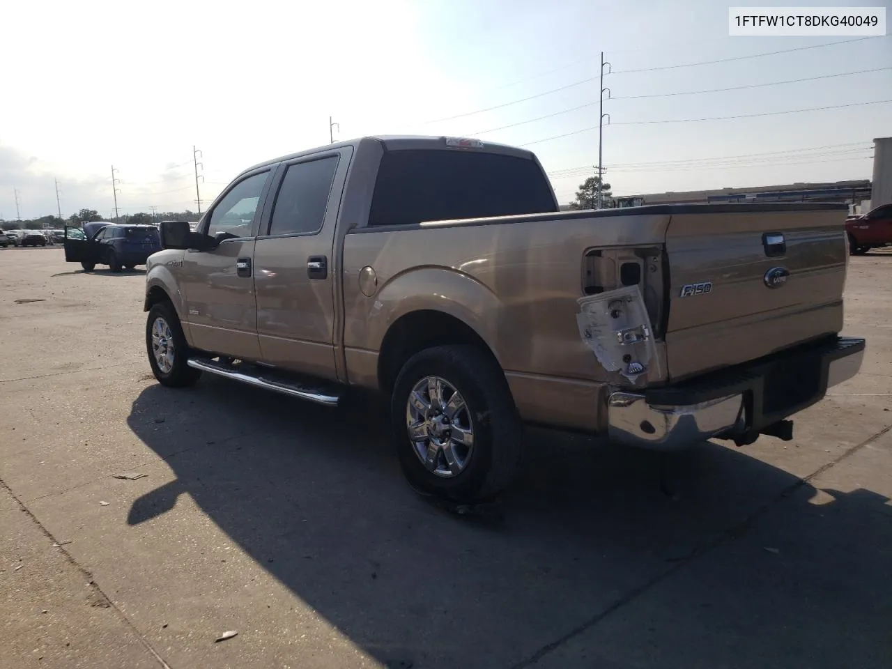 2013 Ford F150 Supercrew VIN: 1FTFW1CT8DKG40049 Lot: 71381904