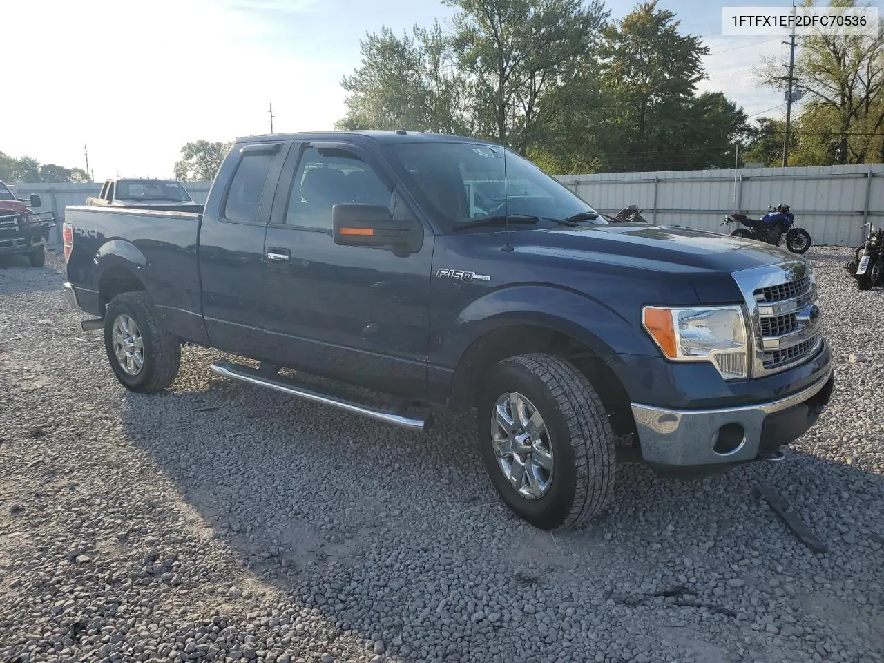 2013 Ford F150 Super Cab VIN: 1FTFX1EF2DFC70536 Lot: 71419664