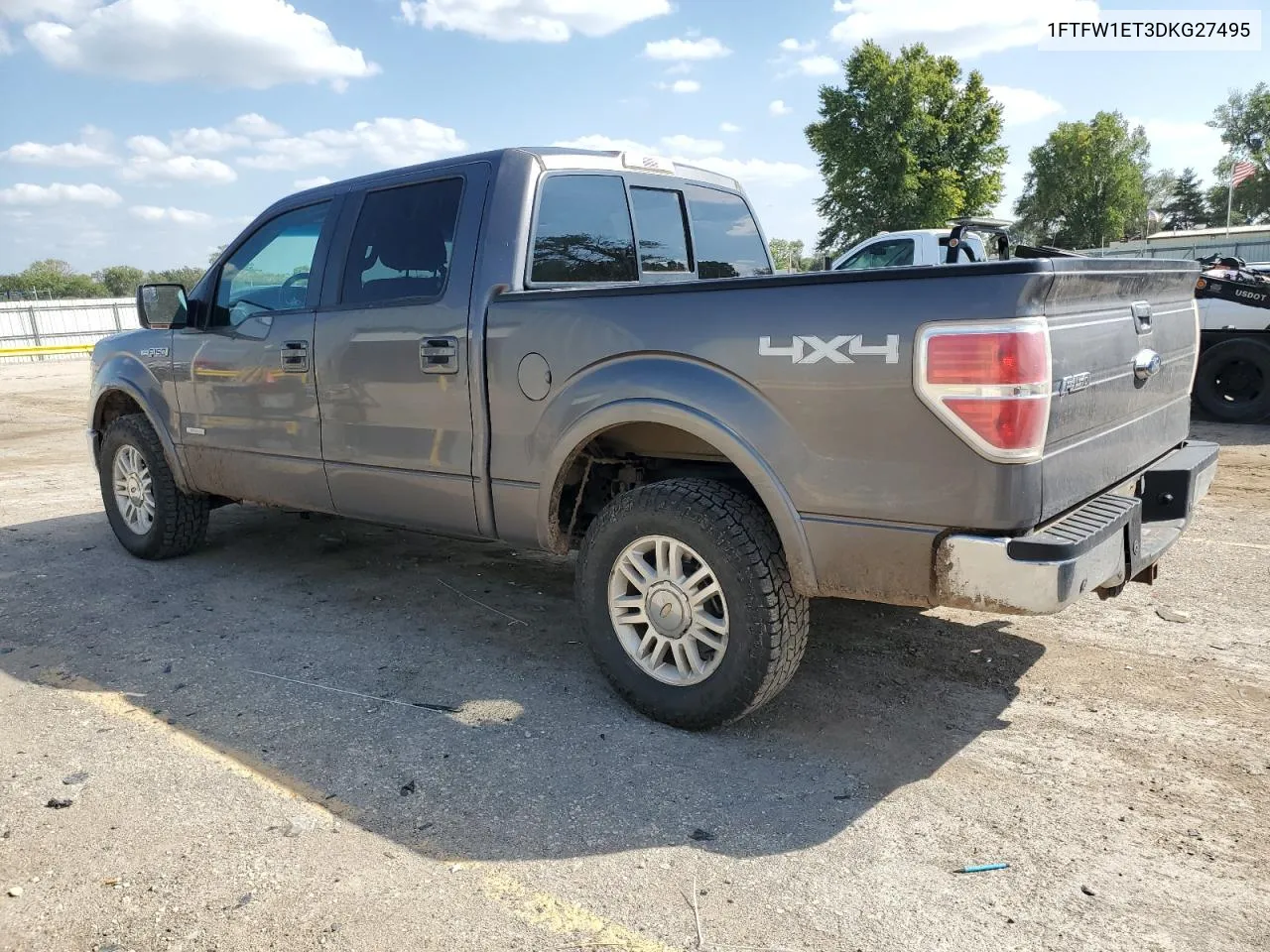 2013 Ford F150 Supercrew VIN: 1FTFW1ET3DKG27495 Lot: 71533374