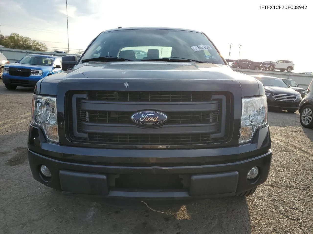 2013 Ford F150 Super Cab VIN: 1FTFX1CF7DFC08942 Lot: 71547204