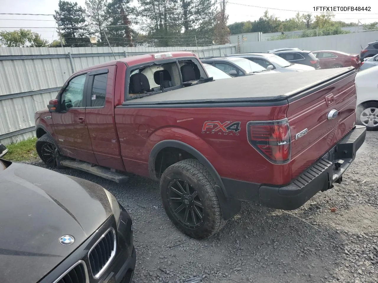 2013 Ford F150 Super Cab VIN: 1FTFX1ET0DFB48442 Lot: 71552634