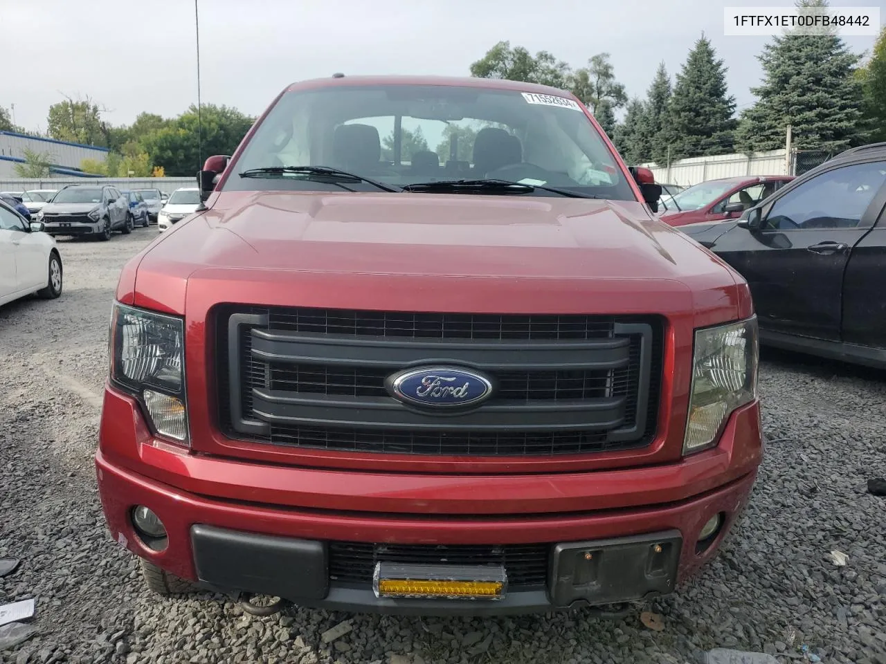 1FTFX1ET0DFB48442 2013 Ford F150 Super Cab