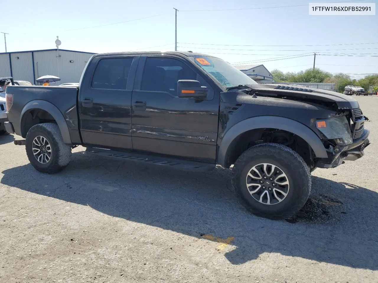 2013 Ford F150 Svt Raptor VIN: 1FTFW1R6XDFB52991 Lot: 71602484