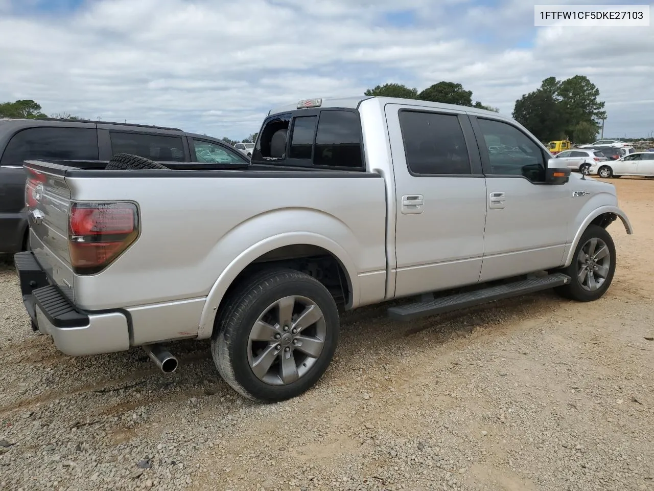 2013 Ford F150 Supercrew VIN: 1FTFW1CF5DKE27103 Lot: 71620824