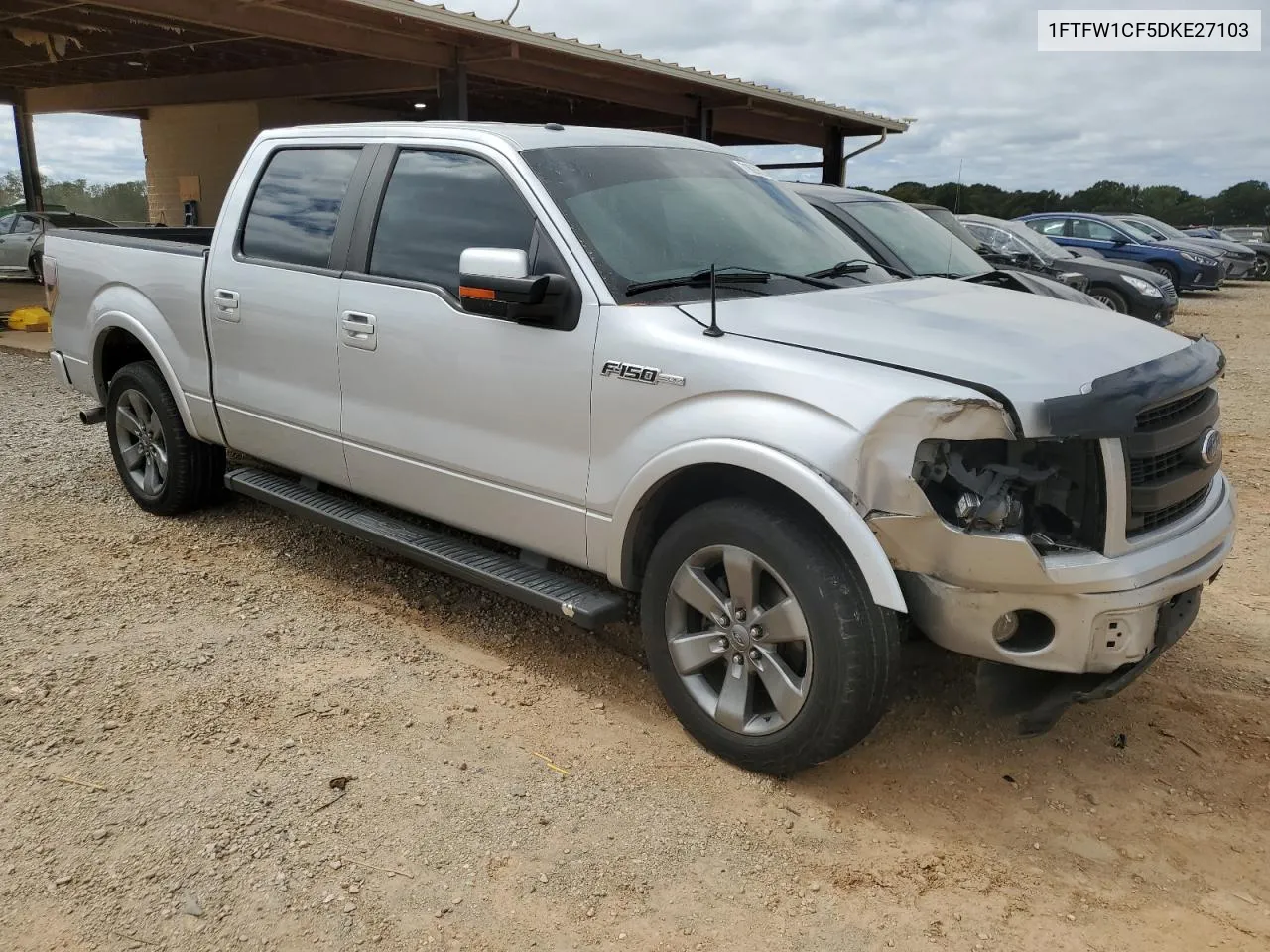 2013 Ford F150 Supercrew VIN: 1FTFW1CF5DKE27103 Lot: 71620824