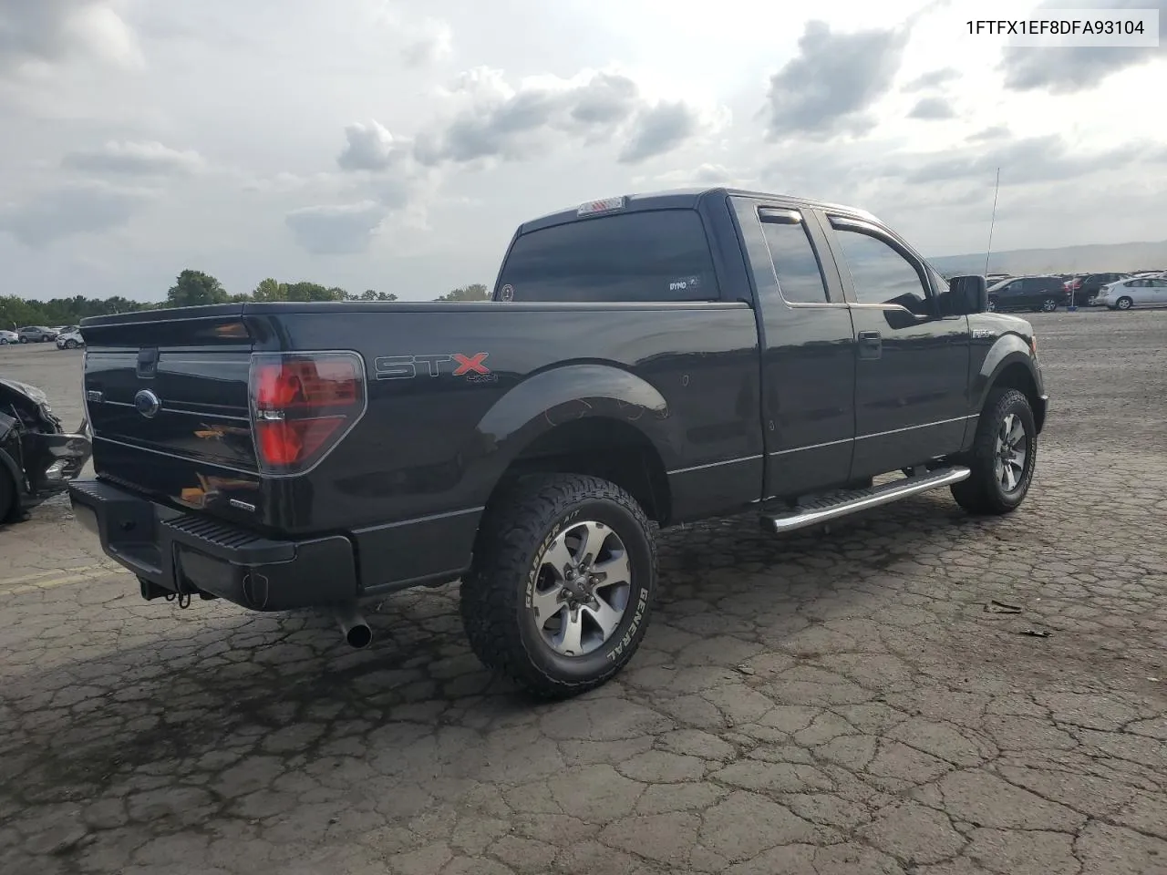 2013 Ford F150 Super Cab VIN: 1FTFX1EF8DFA93104 Lot: 71726554