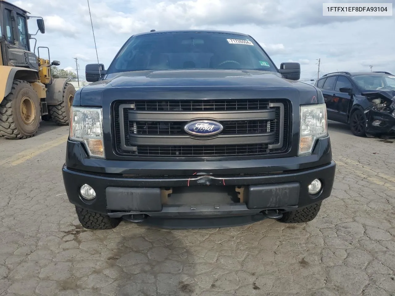 2013 Ford F150 Super Cab VIN: 1FTFX1EF8DFA93104 Lot: 71726554