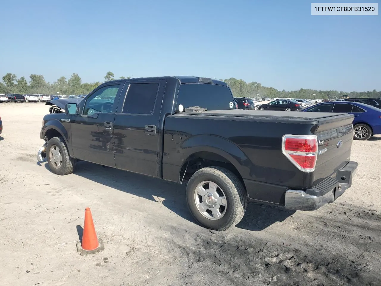 2013 Ford F150 Supercrew VIN: 1FTFW1CF8DFB31520 Lot: 71731404