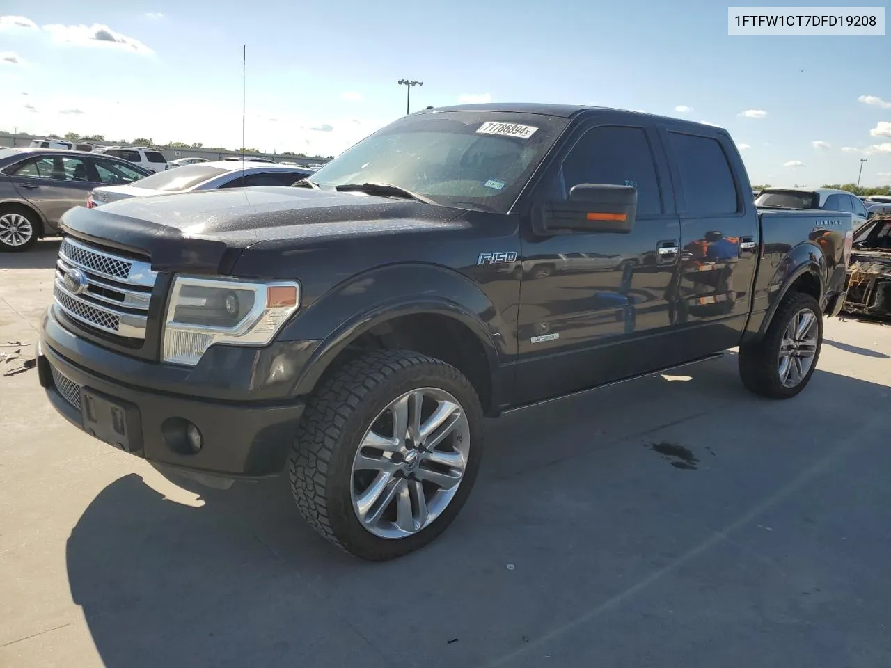 1FTFW1CT7DFD19208 2013 Ford F150 Supercrew