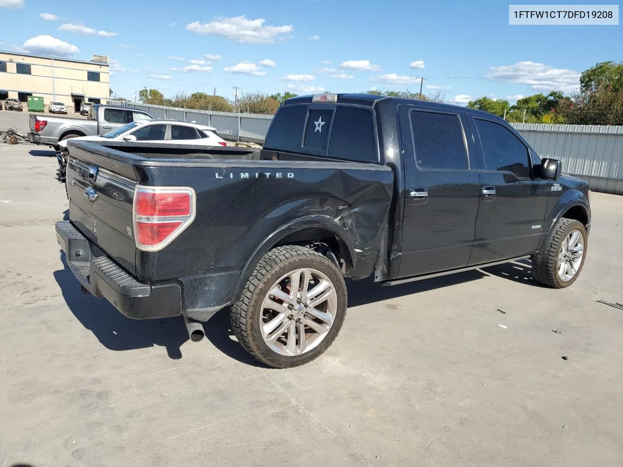 1FTFW1CT7DFD19208 2013 Ford F150 Supercrew