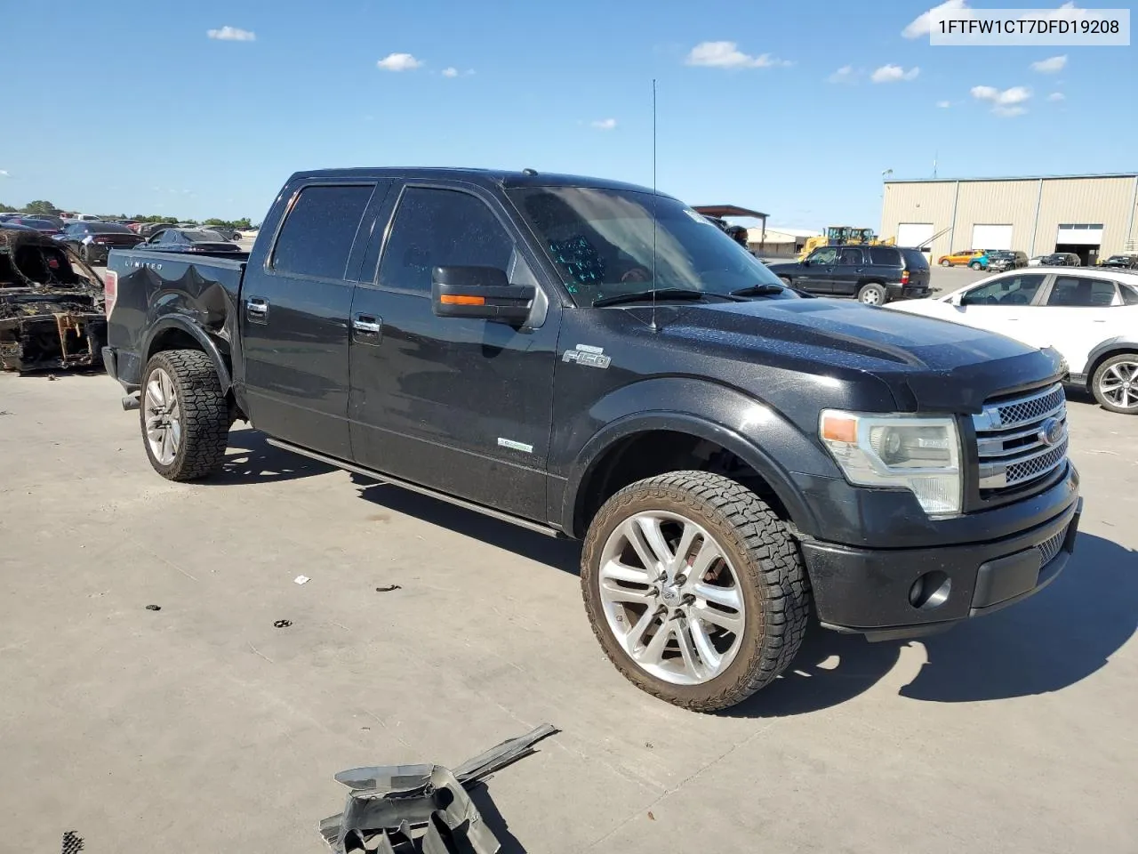 1FTFW1CT7DFD19208 2013 Ford F150 Supercrew