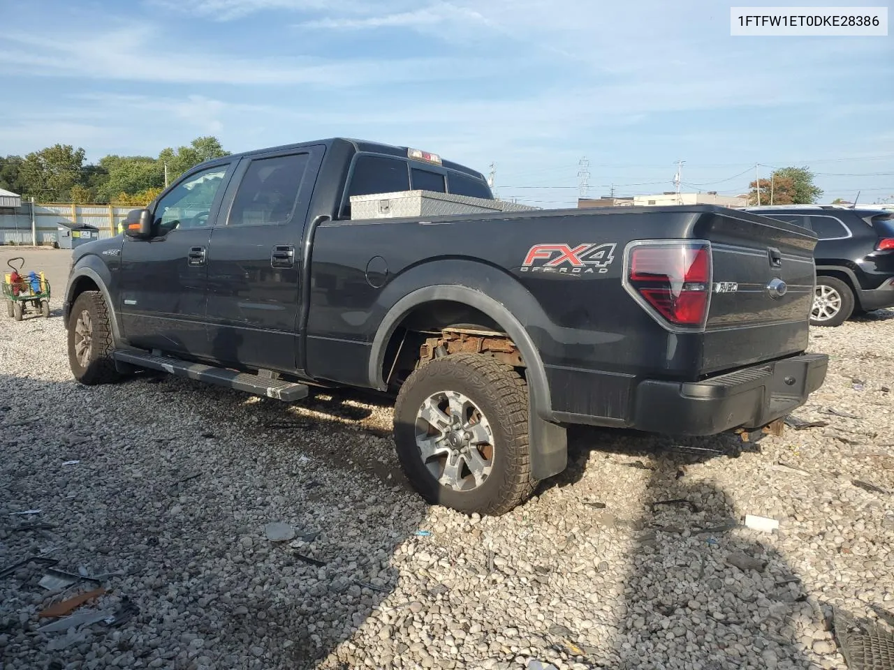 2013 Ford F150 Supercrew VIN: 1FTFW1ET0DKE28386 Lot: 72090204