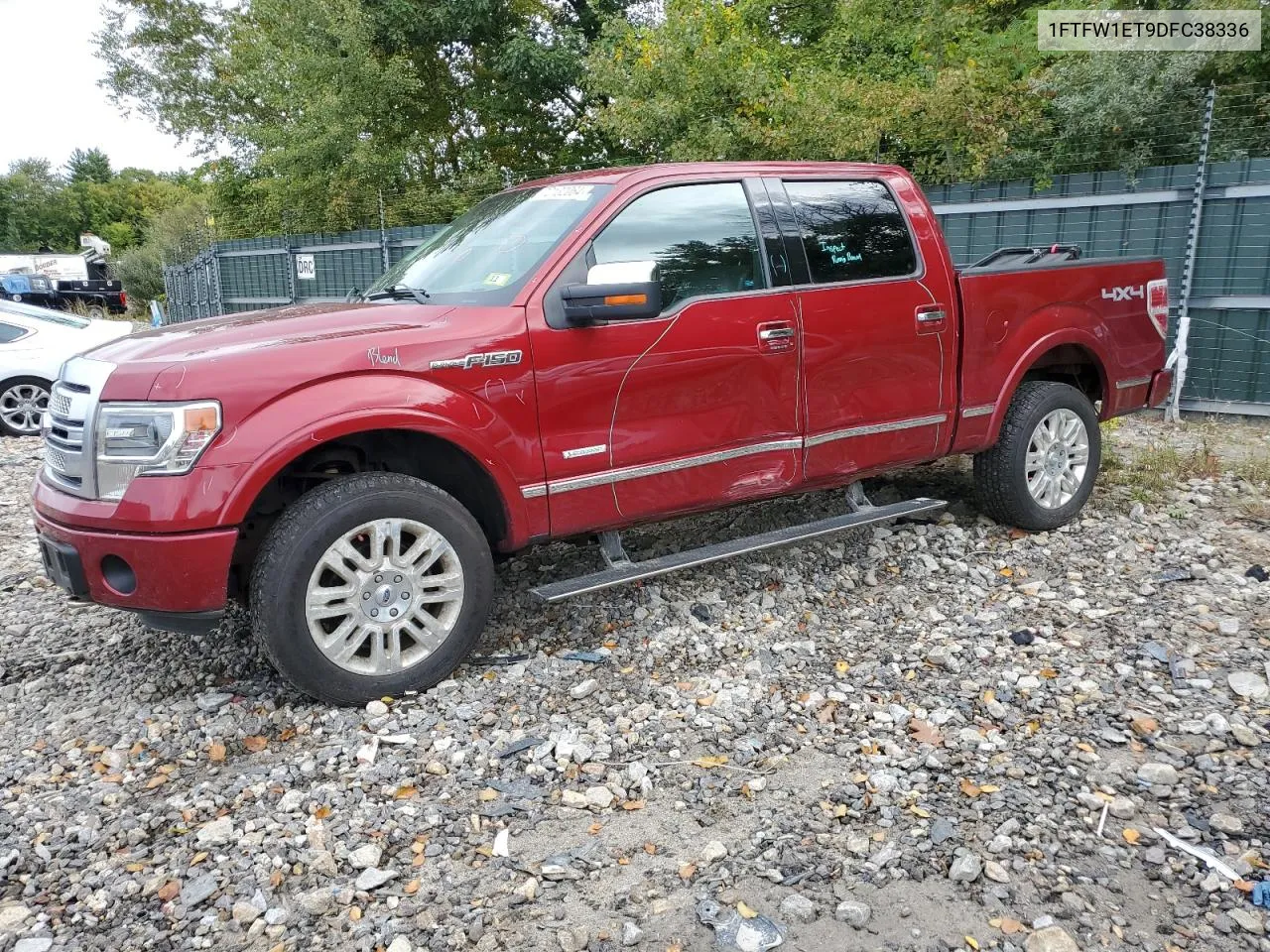 2013 Ford F150 Supercrew VIN: 1FTFW1ET9DFC38336 Lot: 72132064