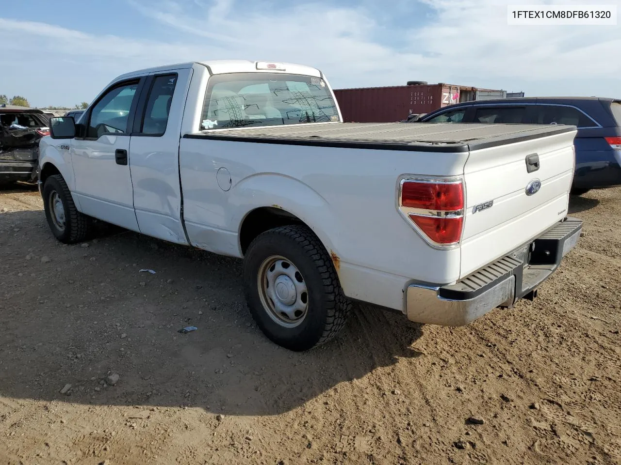 2013 Ford F150 Super Cab VIN: 1FTEX1CM8DFB61320 Lot: 72144614