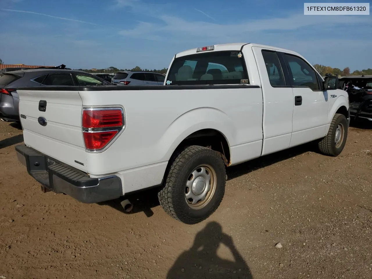 2013 Ford F150 Super Cab VIN: 1FTEX1CM8DFB61320 Lot: 72144614