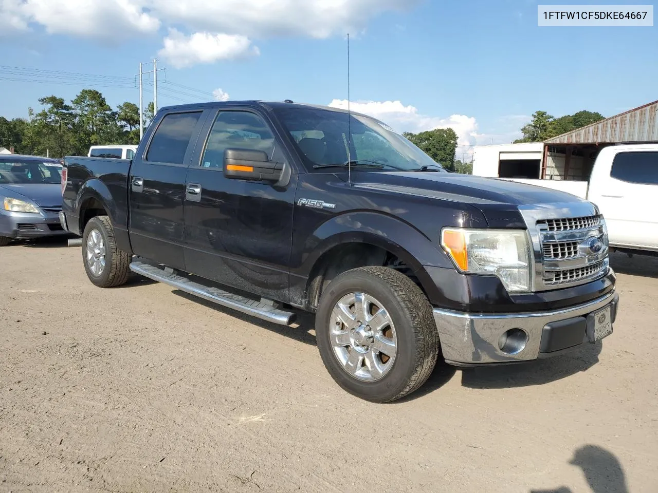 2013 Ford F150 Supercrew VIN: 1FTFW1CF5DKE64667 Lot: 72224524