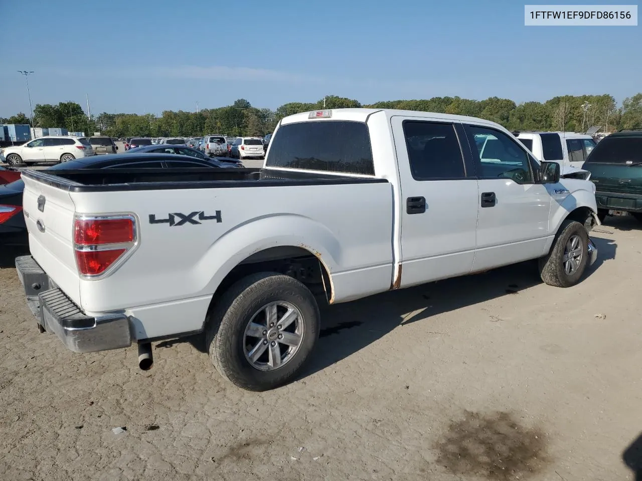 2013 Ford F150 Supercrew VIN: 1FTFW1EF9DFD86156 Lot: 72334964