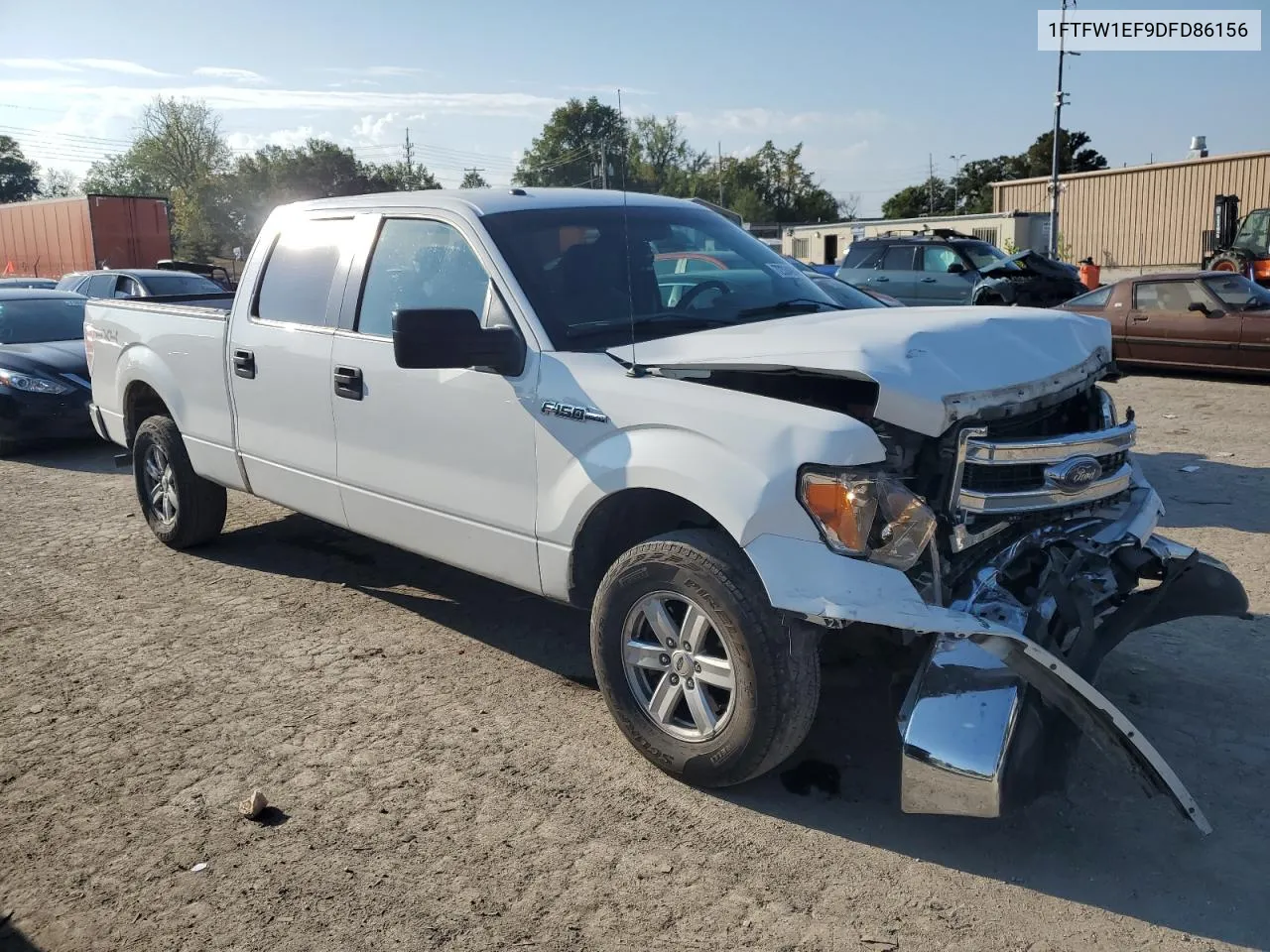 2013 Ford F150 Supercrew VIN: 1FTFW1EF9DFD86156 Lot: 72334964