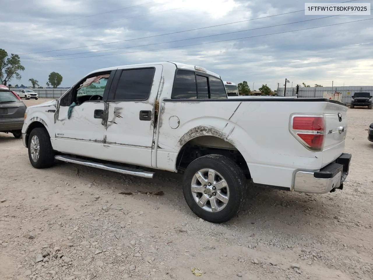 2013 Ford F150 Supercrew VIN: 1FTFW1CT8DKF97025 Lot: 72414194