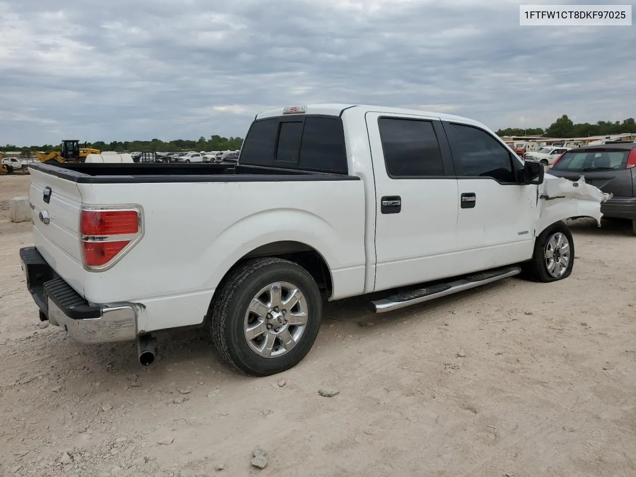 2013 Ford F150 Supercrew VIN: 1FTFW1CT8DKF97025 Lot: 72414194