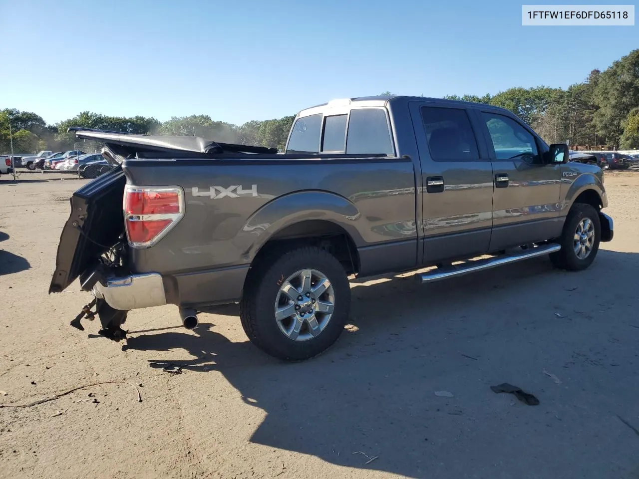 2013 Ford F150 Supercrew VIN: 1FTFW1EF6DFD65118 Lot: 72416584