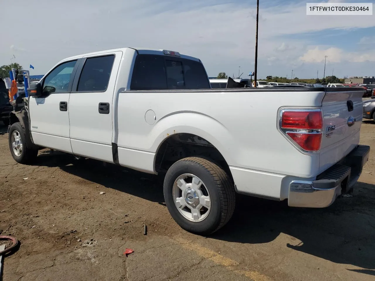 2013 Ford F150 Supercrew VIN: 1FTFW1CT0DKE30464 Lot: 72416904