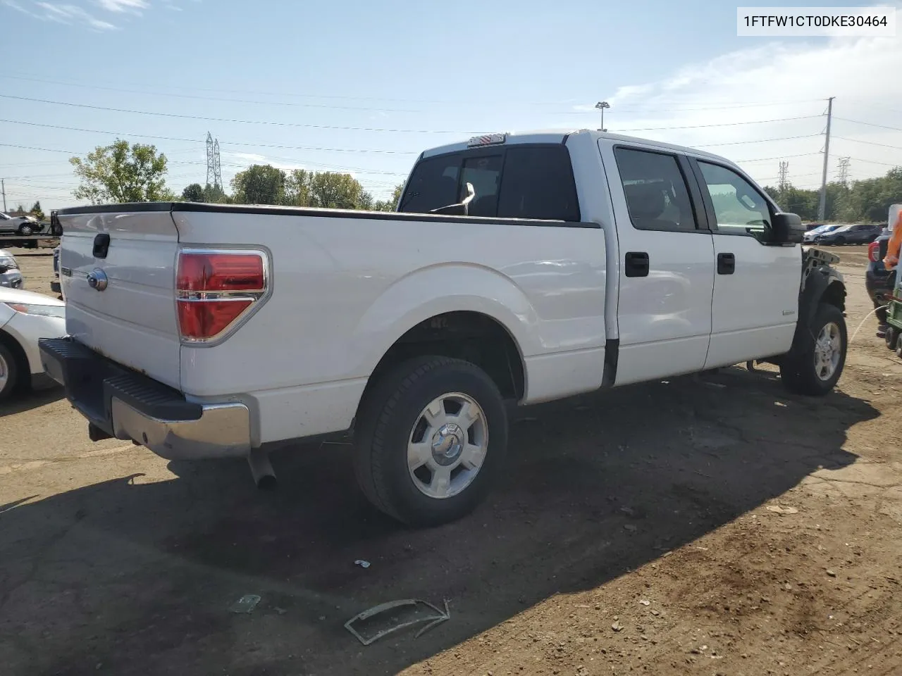 2013 Ford F150 Supercrew VIN: 1FTFW1CT0DKE30464 Lot: 72416904