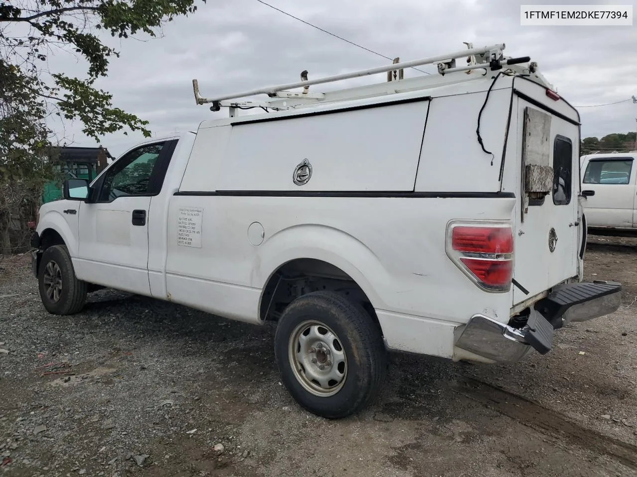 2013 Ford F150 VIN: 1FTMF1EM2DKE77394 Lot: 72440474