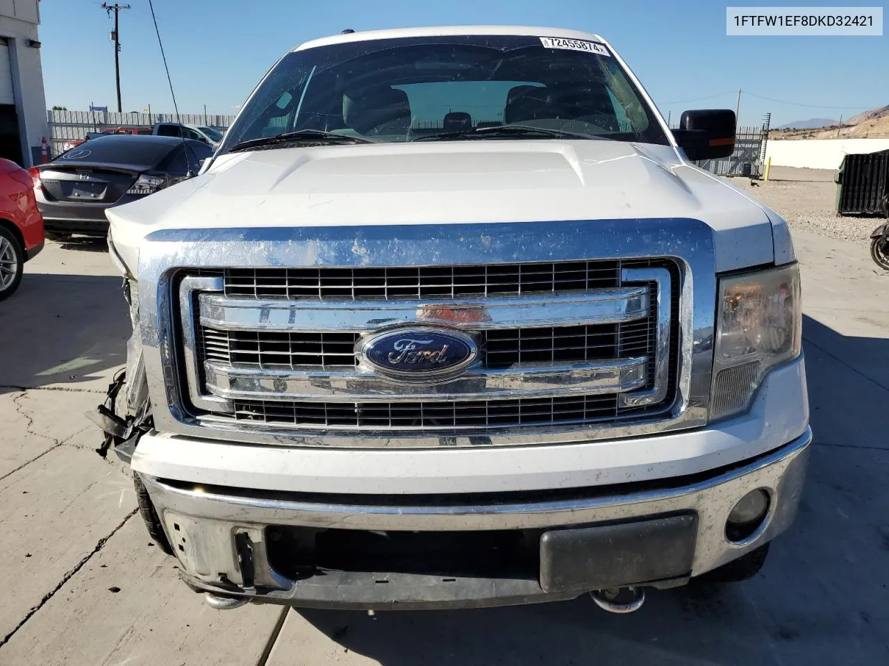 1FTFW1EF8DKD32421 2013 Ford F150 Supercrew