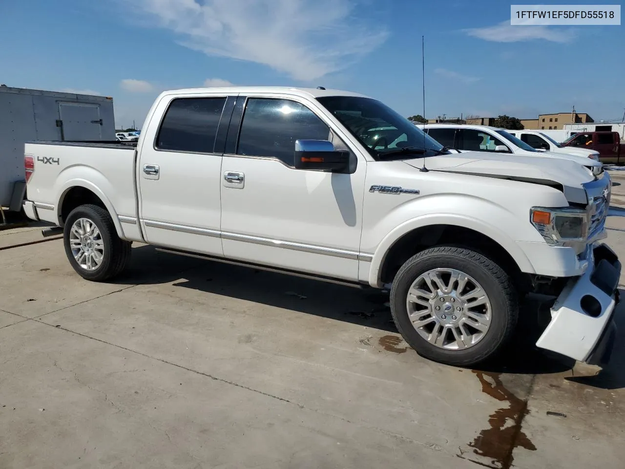 2013 Ford F150 Supercrew VIN: 1FTFW1EF5DFD55518 Lot: 72522054