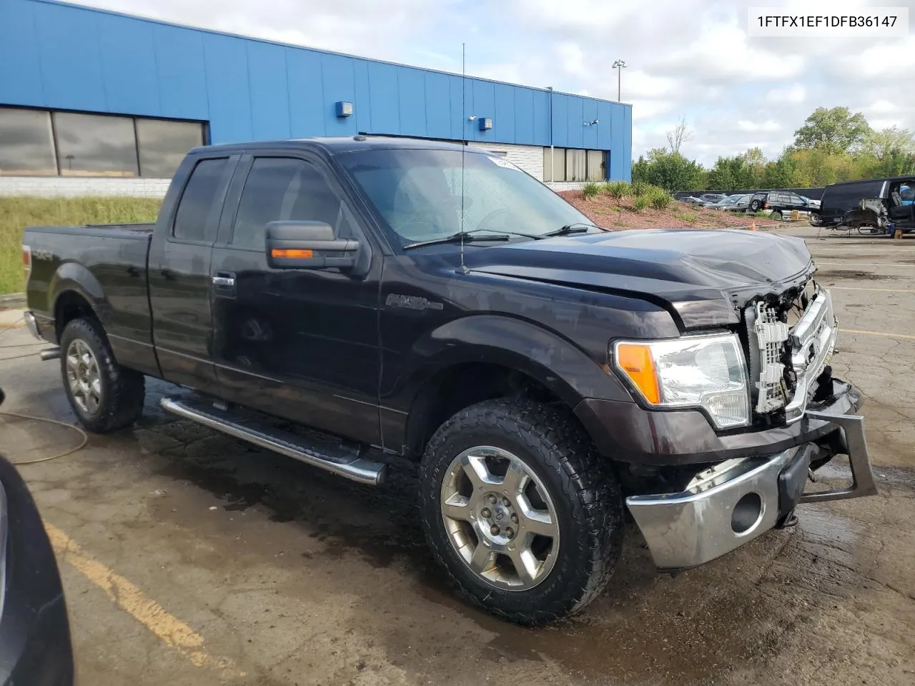 2013 Ford F150 Super Cab VIN: 1FTFX1EF1DFB36147 Lot: 72548334