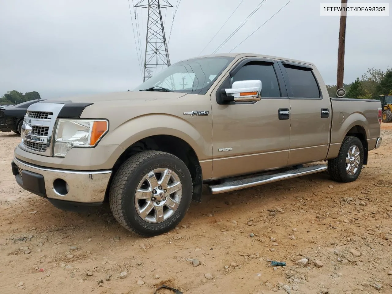 2013 Ford F150 Supercrew VIN: 1FTFW1CT4DFA98358 Lot: 72629584