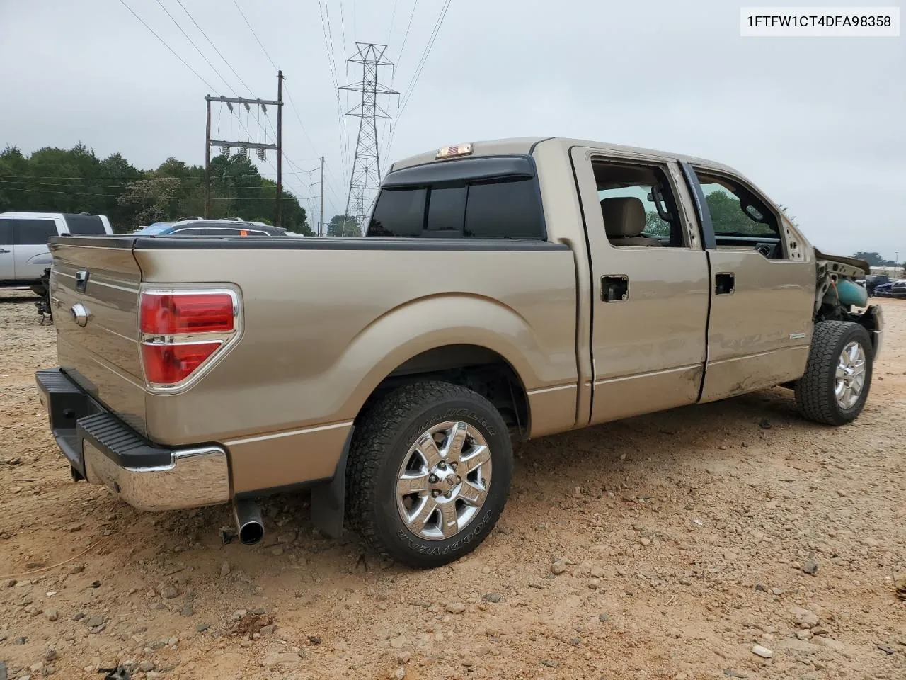 2013 Ford F150 Supercrew VIN: 1FTFW1CT4DFA98358 Lot: 72629584