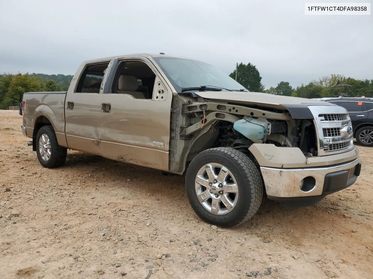 2013 Ford F150 Supercrew VIN: 1FTFW1CT4DFA98358 Lot: 72629584