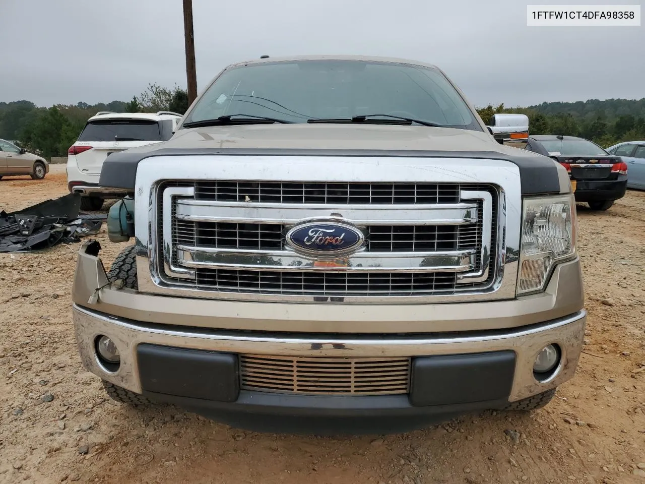 2013 Ford F150 Supercrew VIN: 1FTFW1CT4DFA98358 Lot: 72629584