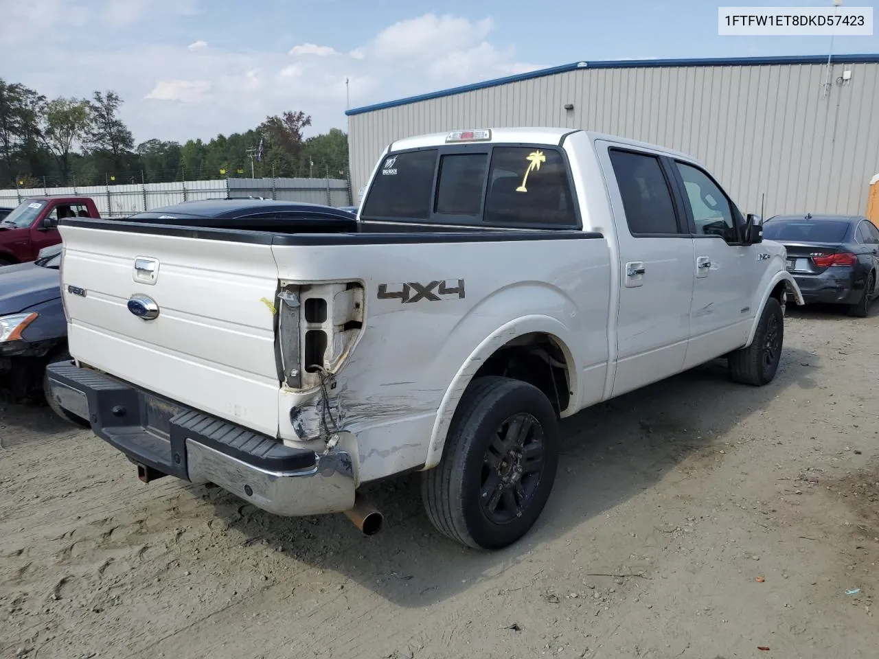 2013 Ford F150 Supercrew VIN: 1FTFW1ET8DKD57423 Lot: 72694584