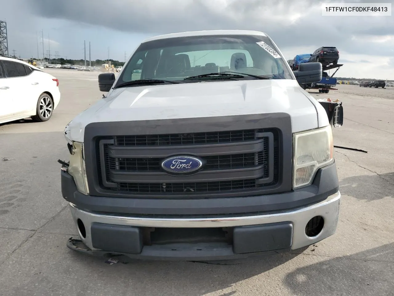 2013 Ford F150 Supercrew VIN: 1FTFW1CF0DKF48413 Lot: 72703394