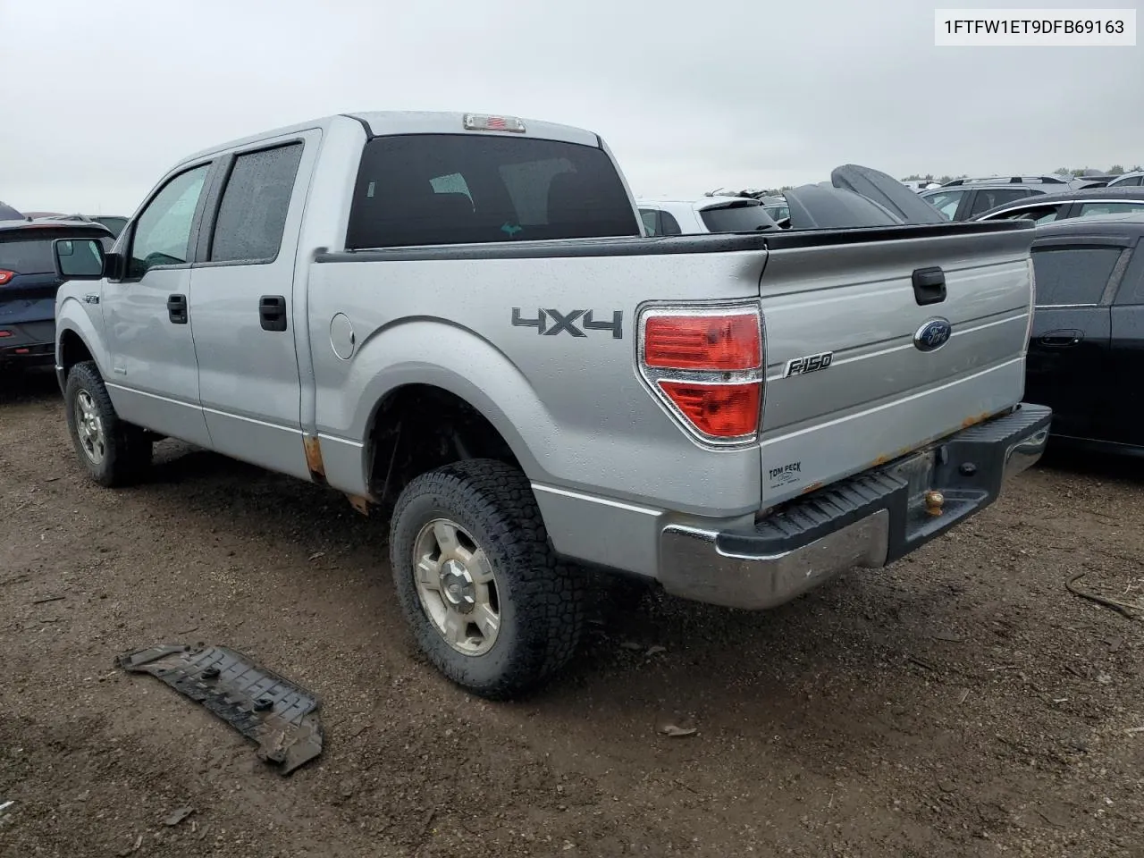 2013 Ford F150 Supercrew VIN: 1FTFW1ET9DFB69163 Lot: 72812364