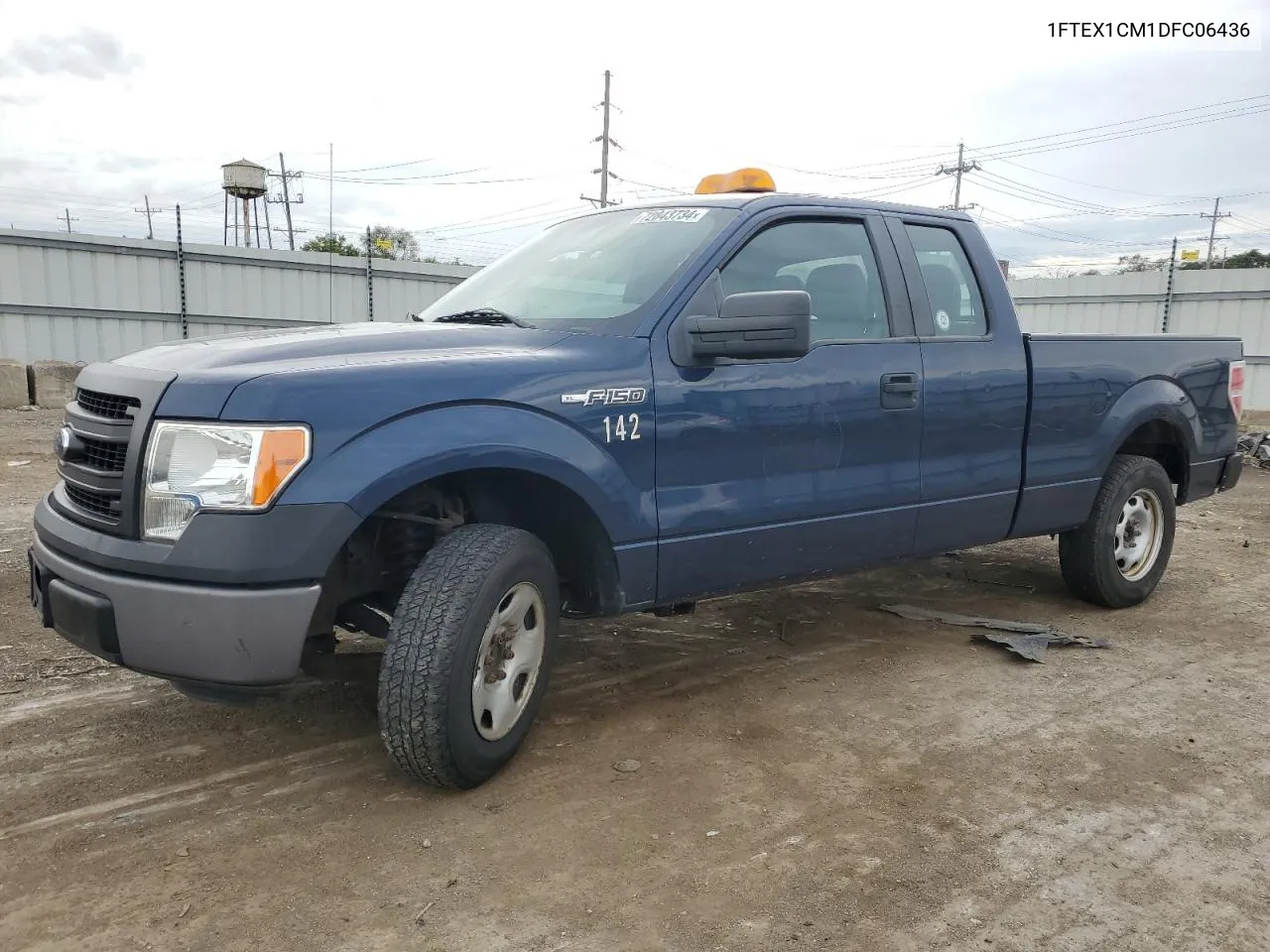 1FTEX1CM1DFC06436 2013 Ford F150 Super Cab