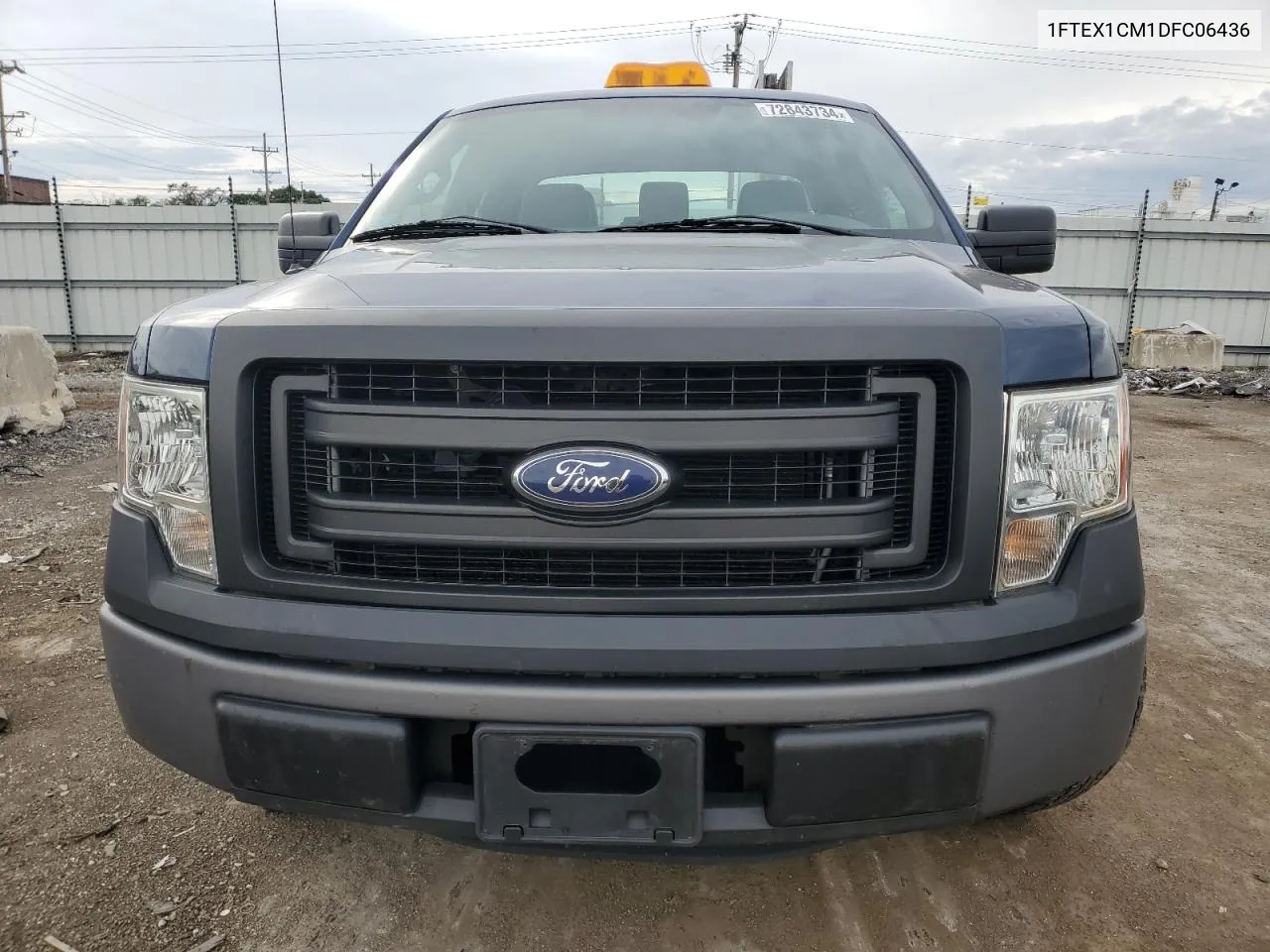 1FTEX1CM1DFC06436 2013 Ford F150 Super Cab