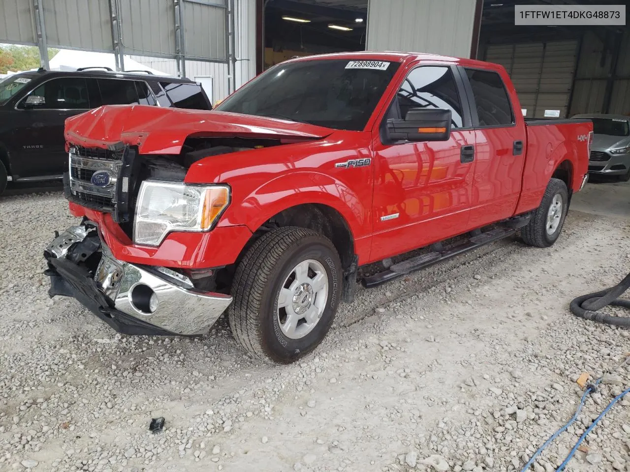 1FTFW1ET4DKG48873 2013 Ford F150 Supercrew