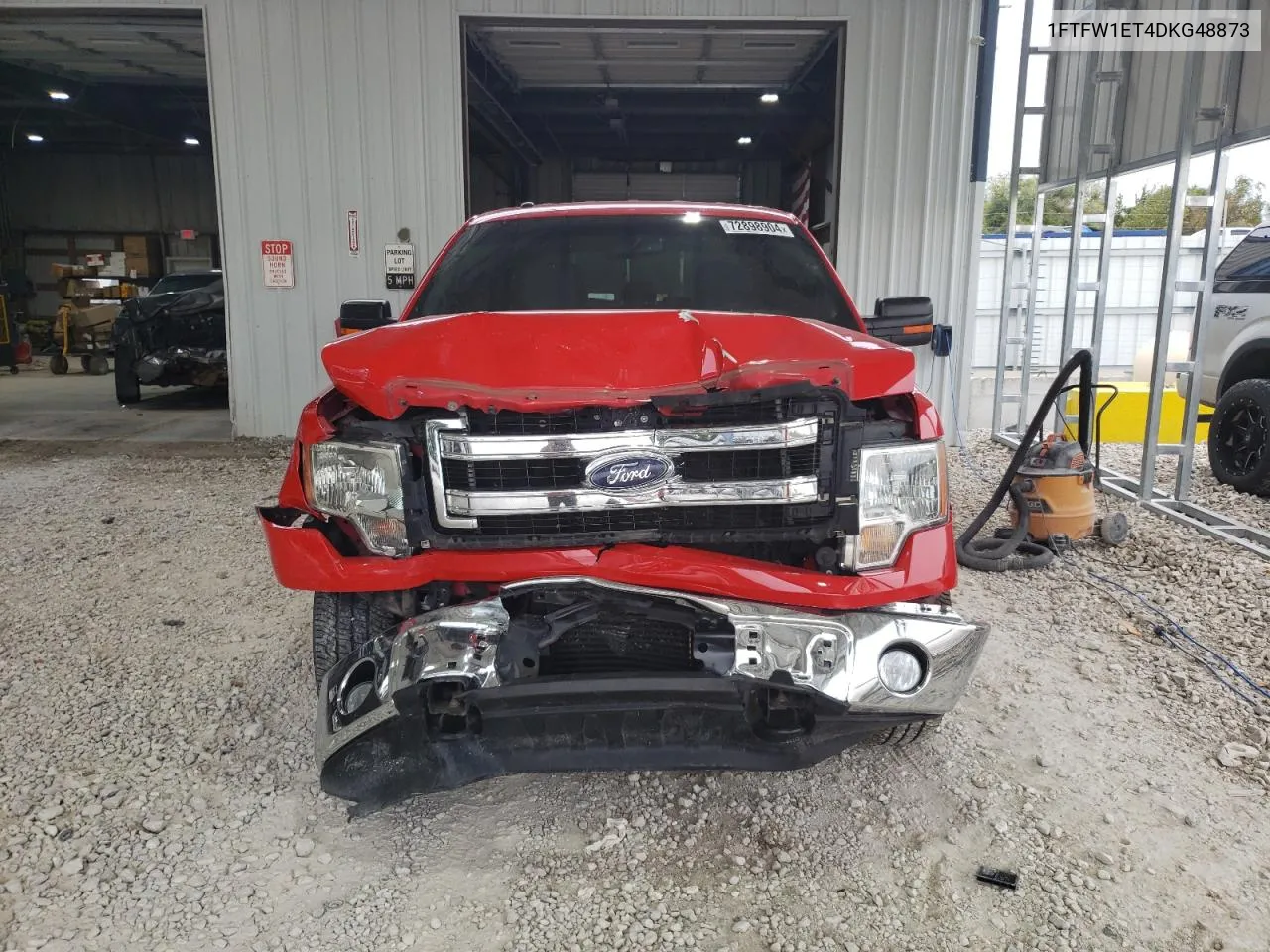 2013 Ford F150 Supercrew VIN: 1FTFW1ET4DKG48873 Lot: 72898904