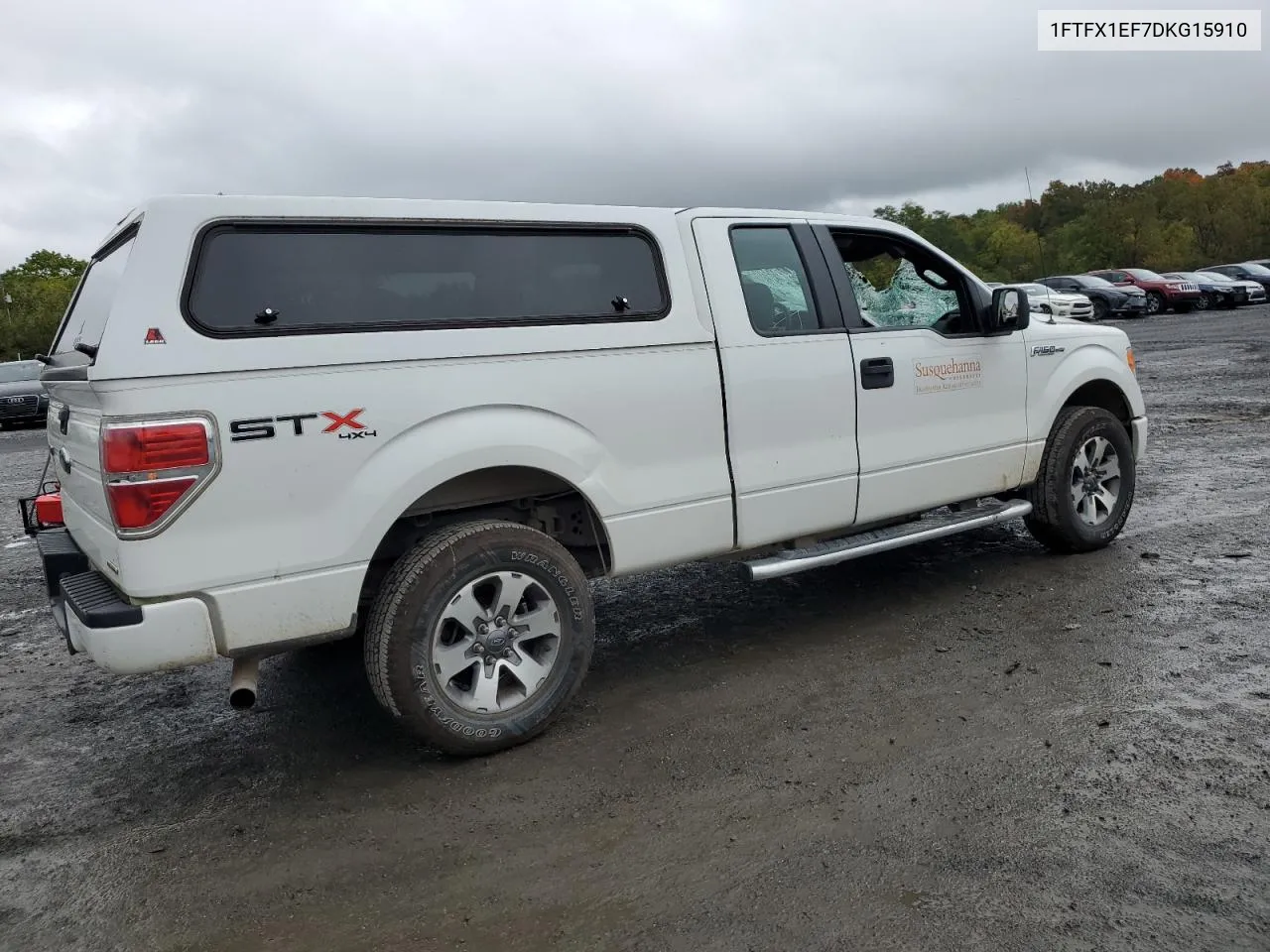 2013 Ford F150 Super Cab VIN: 1FTFX1EF7DKG15910 Lot: 72934794